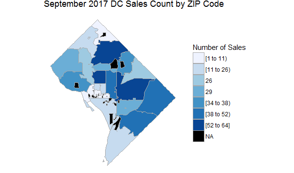 Choropleth Sales by ZIP Code